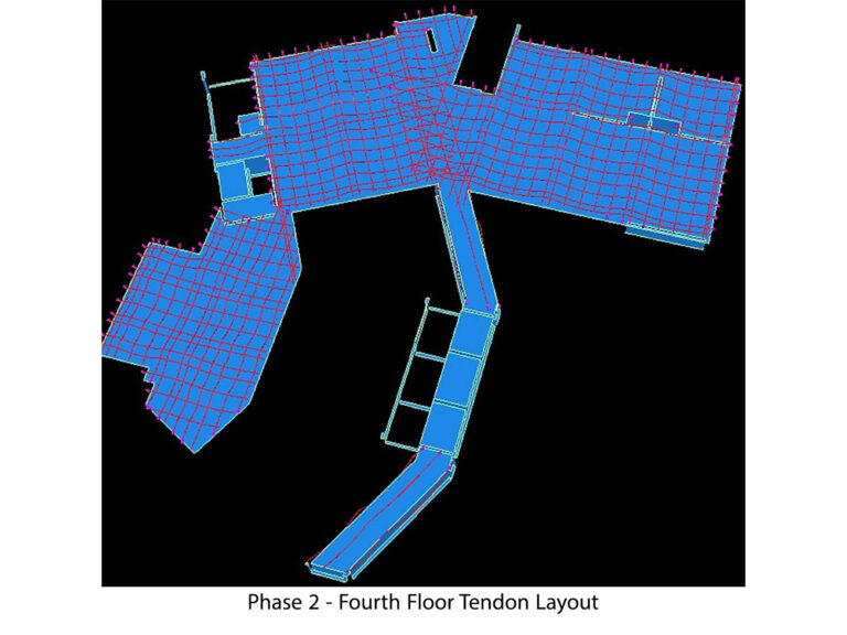 13-4 phase 2 fourth floor tendon layout