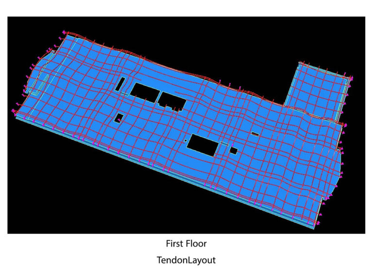 14-7 first floor tendon layout