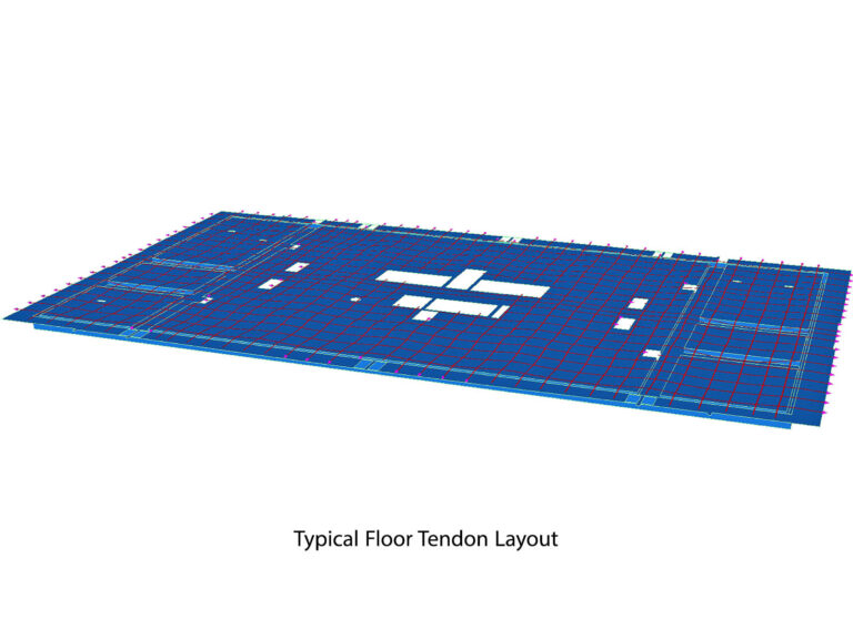 9-1 Typical TENDON LAYOUT